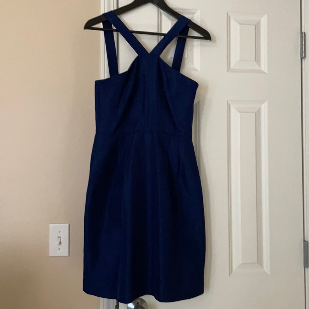 J Crew Navy Party Dress